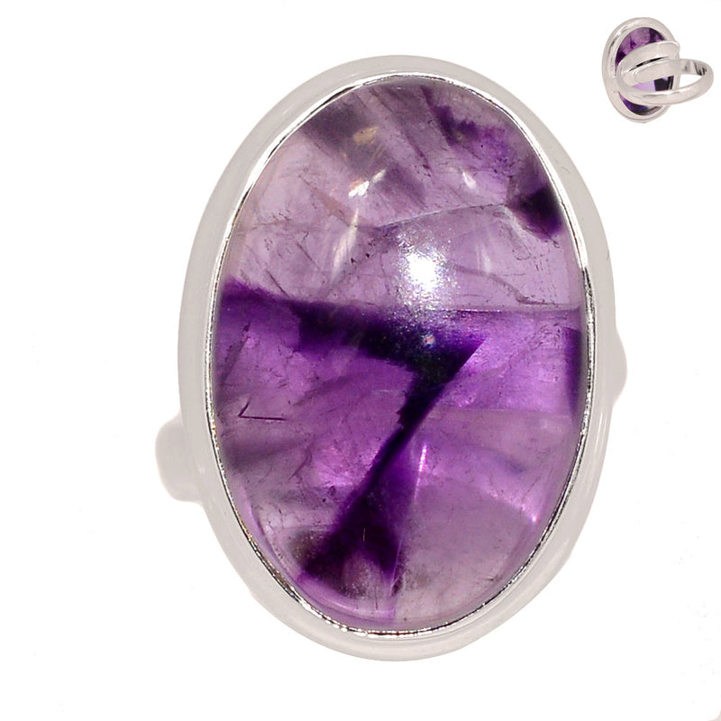 Adjustable - Atomic Amethyst Star Ring - ATSR829