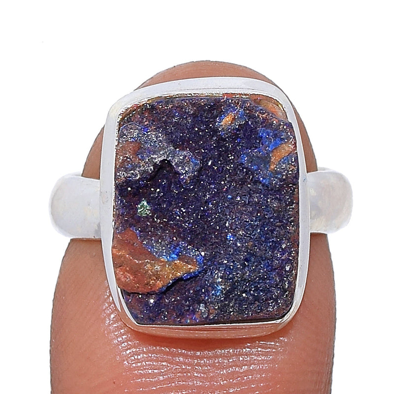 Azurite Druzy Ring - AZDR212