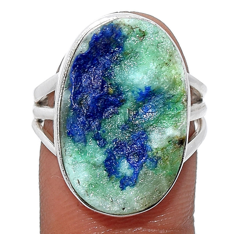 Azurite Druzy Ring - AZDR228
