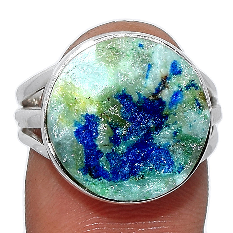 Azurite Druzy Ring - AZDR246