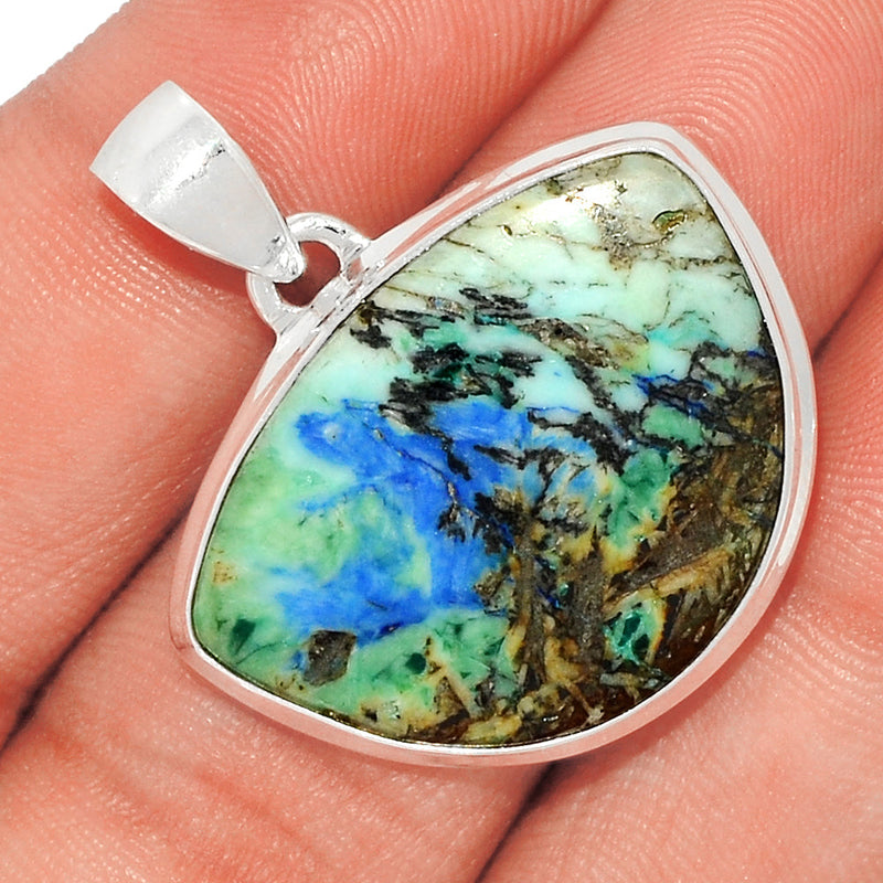 1.3" Azurite Pendants - AZUP616