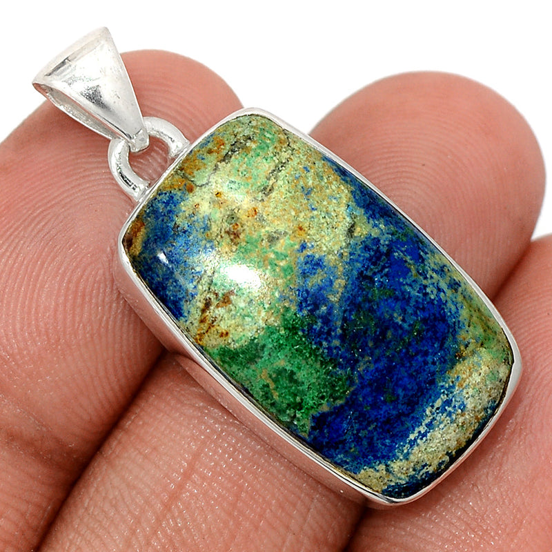 1.3" Azurite Pendants - AZUP735