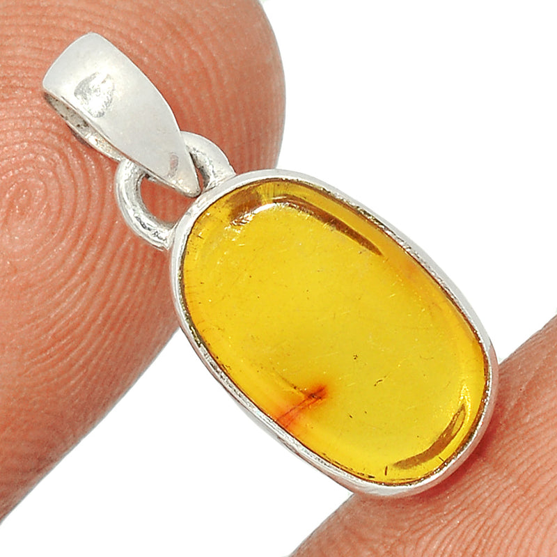 1" Baltic Amber Pendants - BAMP1074