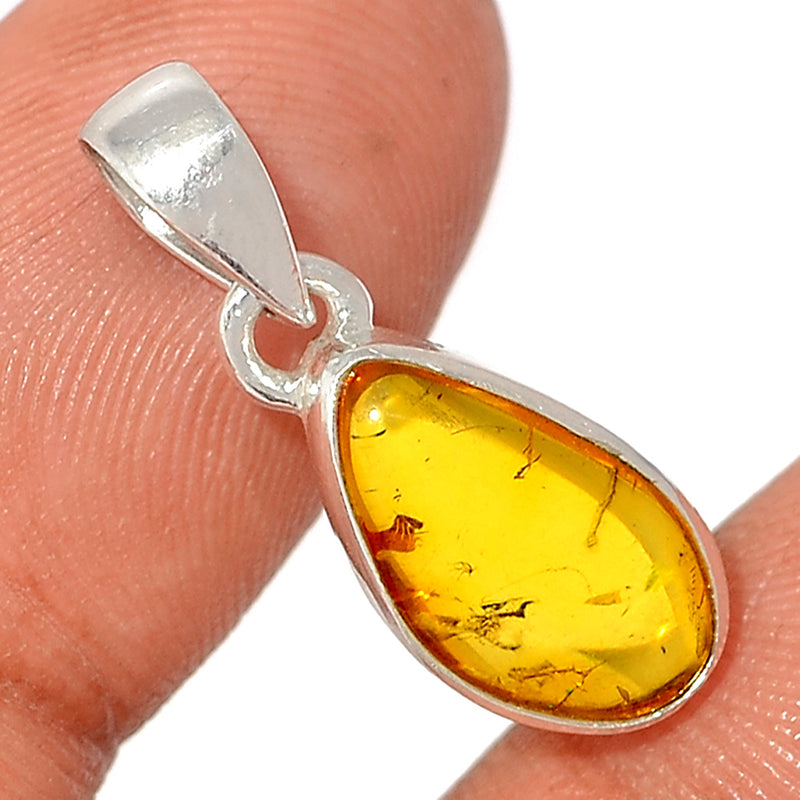 1" Baltic Amber Pendants - BAMP813