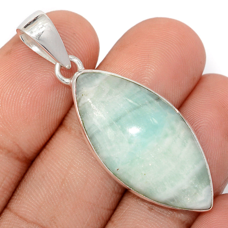 1.8" Blue Aragonite Pendants - BANP131