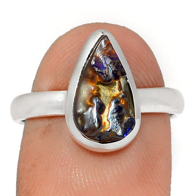 Boulder Opal Ring - BDOR1386