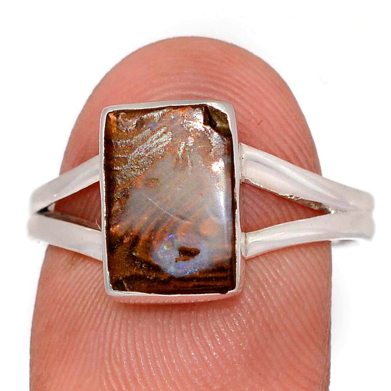 Boulder Opal Ring - BDOR1459