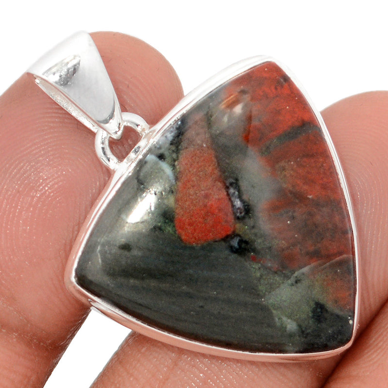 1.3" Blood Stone Pendants - BDSP1831