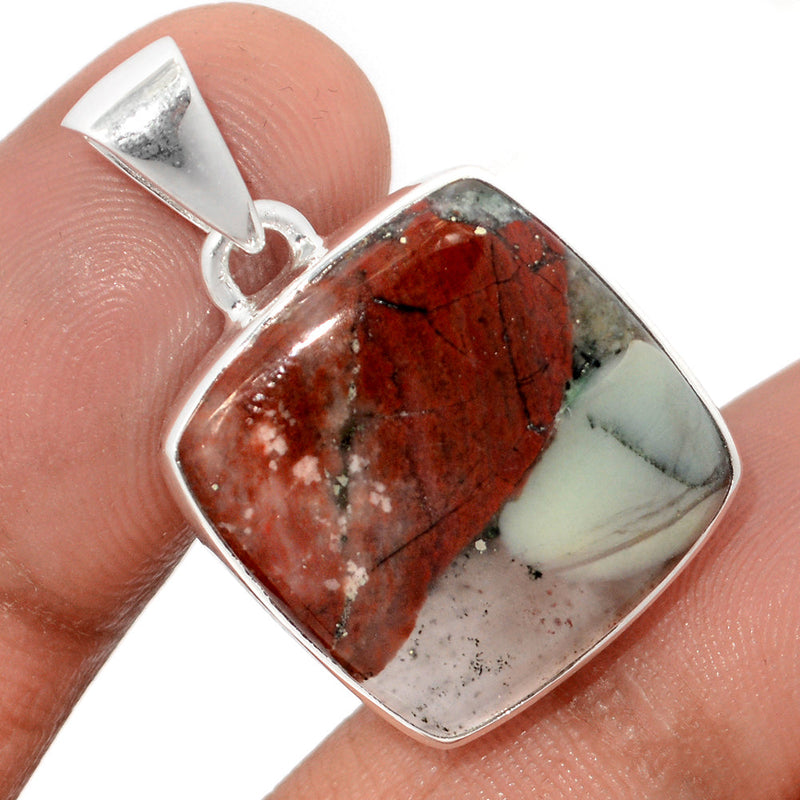 1.2" Blood Stone Pendants - BDSP1834