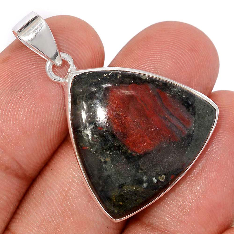 1.3" Blood Stone Pendants - BDSP1838
