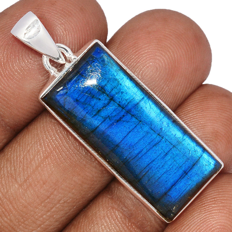 1.7" Blue Fire Labradorite Pendants - BFLP1653
