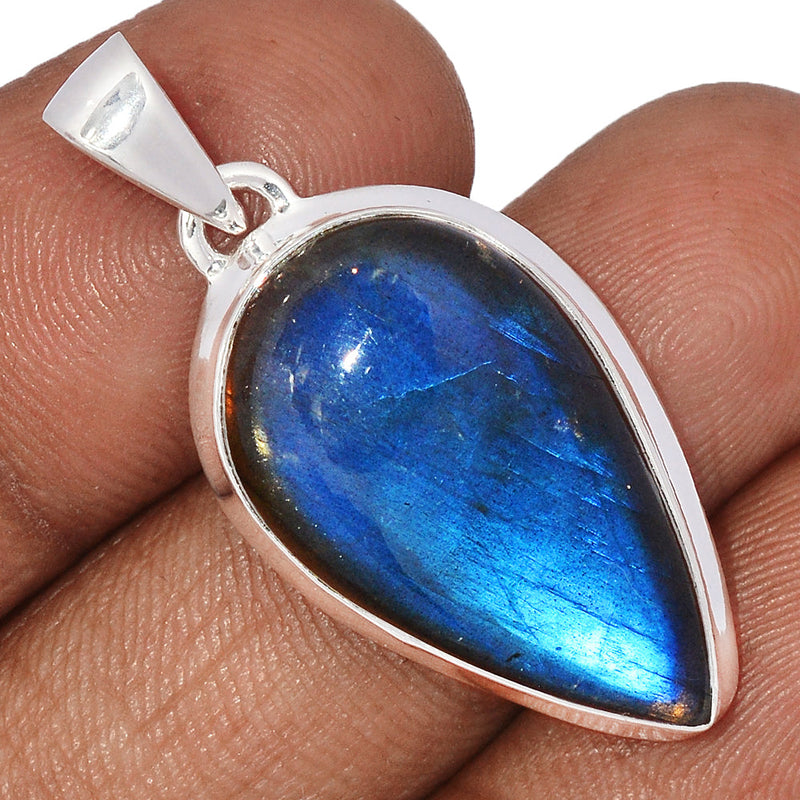 1.6" Blue Fire Labradorite Pendants - BFLP1666
