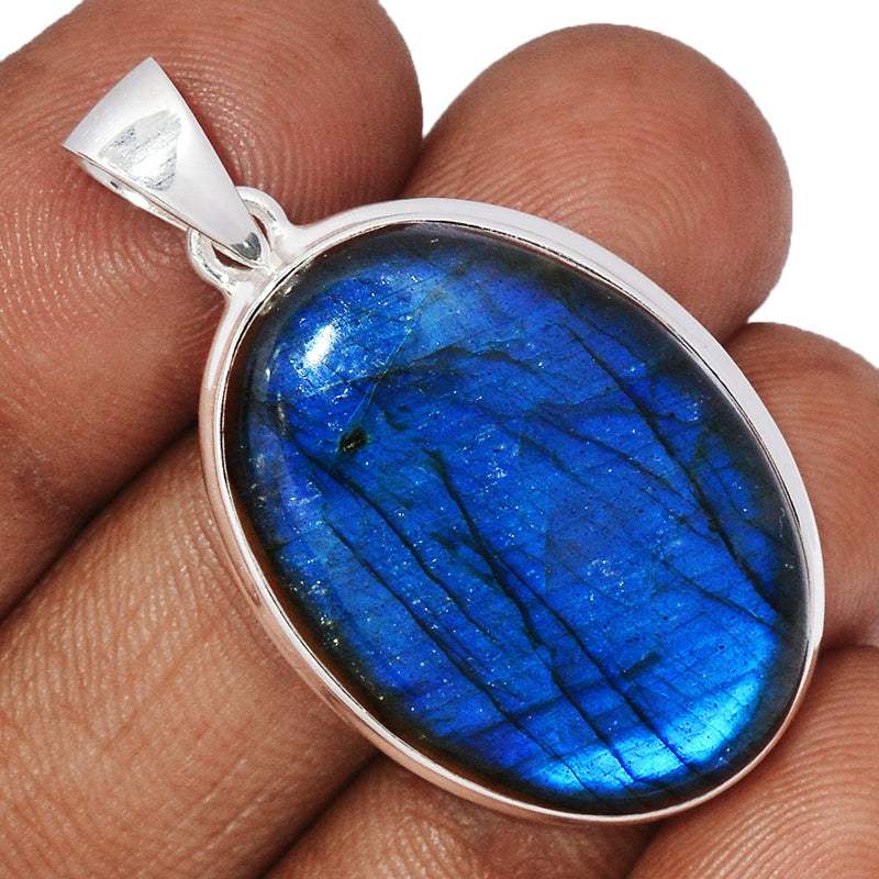 1.7" Blue Fire Labradorite Pendants - BFLP1722