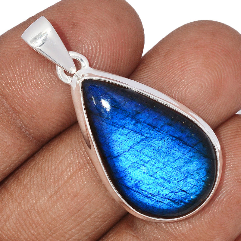 1.6" Blue Fire Labradorite Pendants - BFLP1776