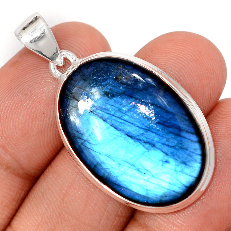1.6" Blue Fire Labradorite Pendants - BFLP2063