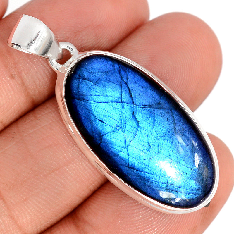 1.6" Blue Fire Labradorite Pendants - BFLP2067