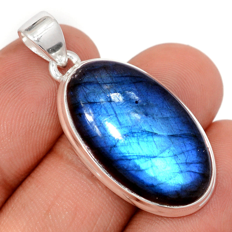 1.5" Blue Fire Labradorite Pendants - BFLP2077