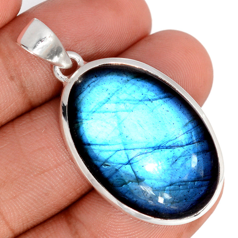 1.7" Blue Fire Labradorite Pendants - BFLP2081