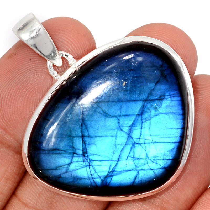 1.6" Blue Fire Labradorite Pendants - BFLP2086