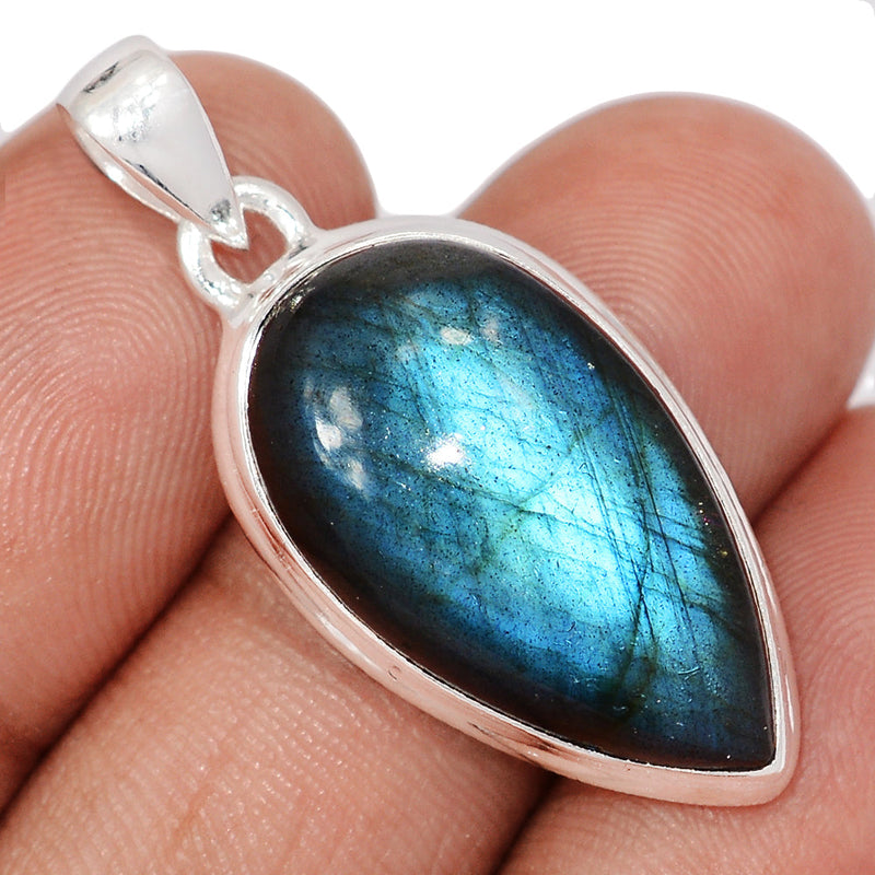 1.5" Blue Fire Labradorite Pendants - BFLP2175