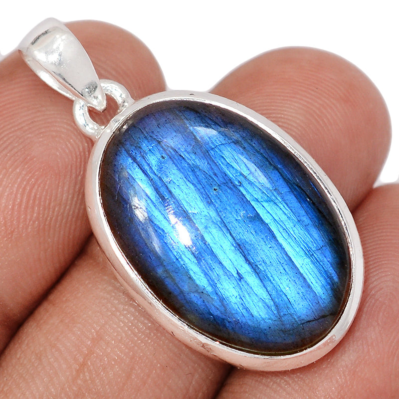 1.5" Blue Fire Labradorite Pendants - BFLP2177