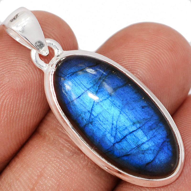 1.5" Blue Fire Labradorite Pendants - BFLP2187