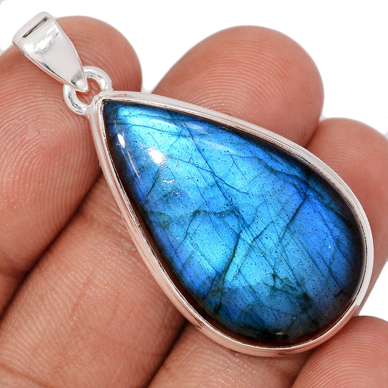 1.7" Blue Fire Labradorite Pendants - BFLP2188