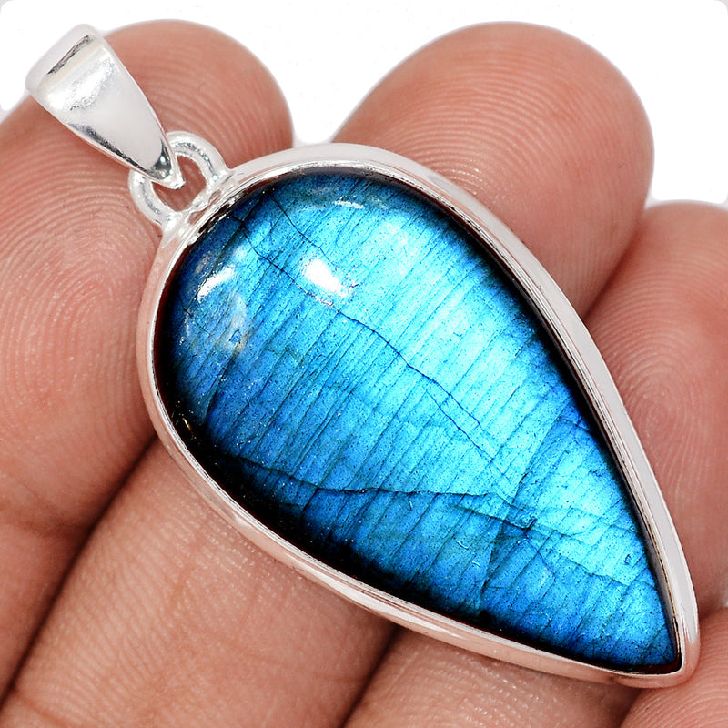 1.8" Blue Fire Labradorite Pendants - BFLP2189