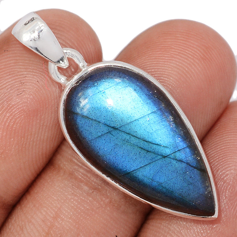 1.5" Blue Fire Labradorite Pendants - BFLP2191