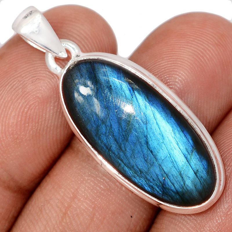 1.5" Blue Fire Labradorite Pendants - BFLP2193