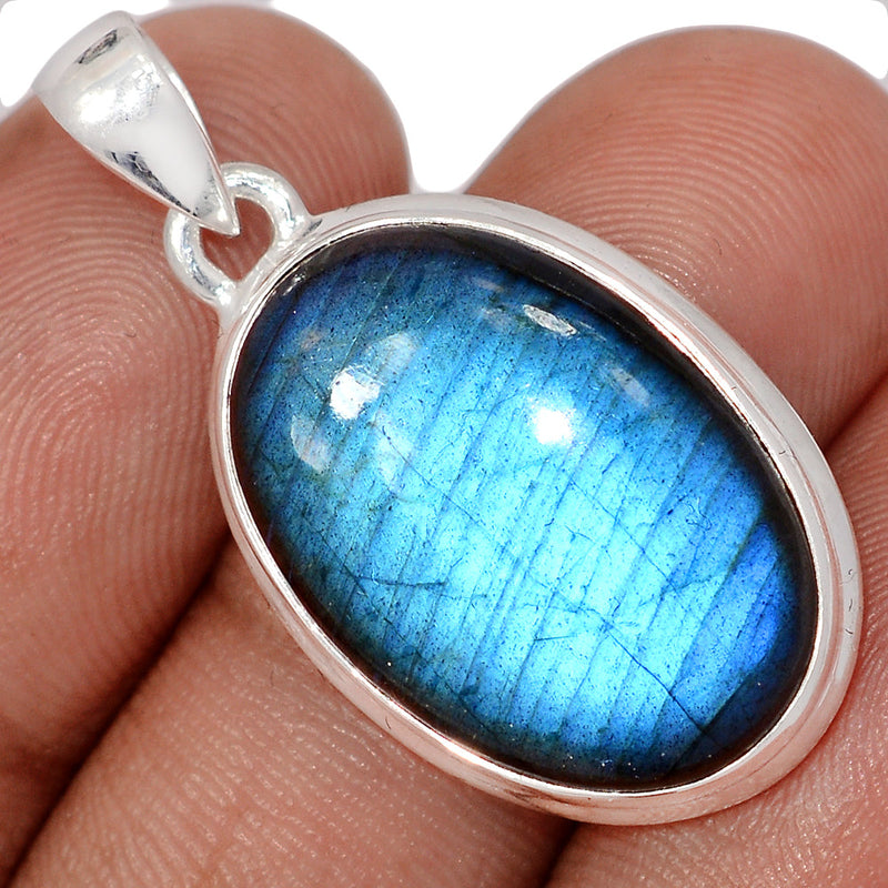 1.3" Blue Fire Labradorite Pendants - BFLP2218