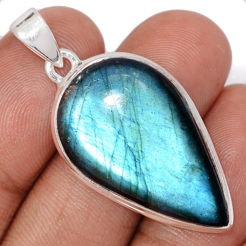 1.6" Blue Fire Labradorite Pendants - BFLP2221