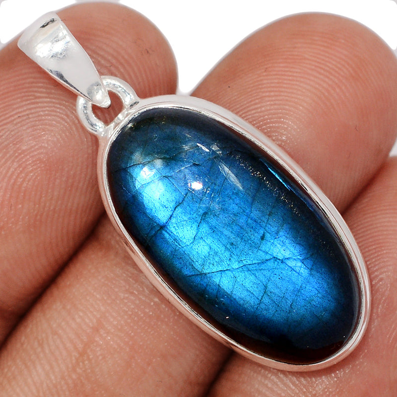 1.5" Blue Fire Labradorite Pendants - BFLP2224