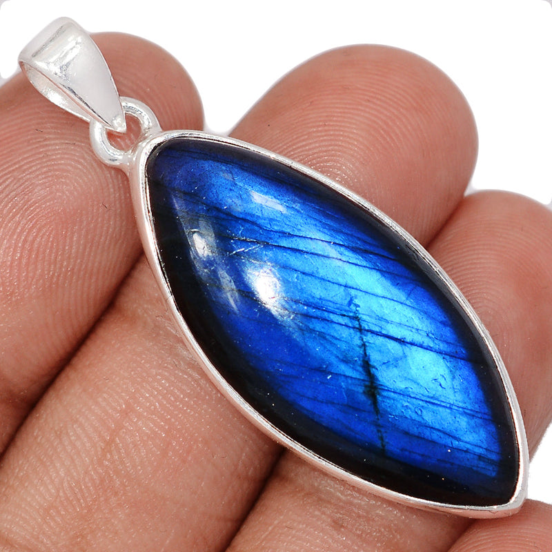 1.8" Blue Fire Labradorite Pendants - BFLP2229