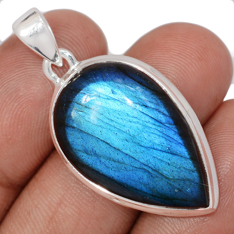 1.6" Blue Fire Labradorite Pendants - BFLP2236