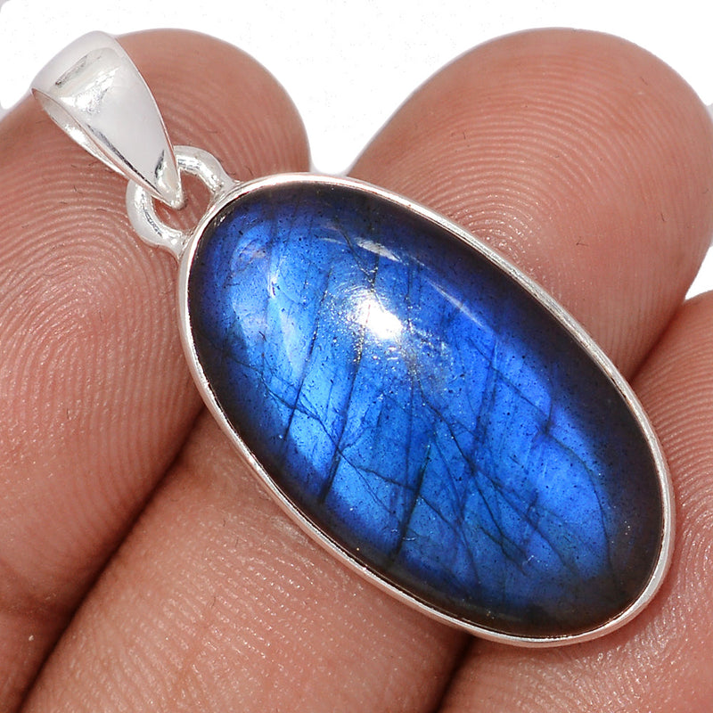 1.5" Blue Fire Labradorite Pendants - BFLP2249