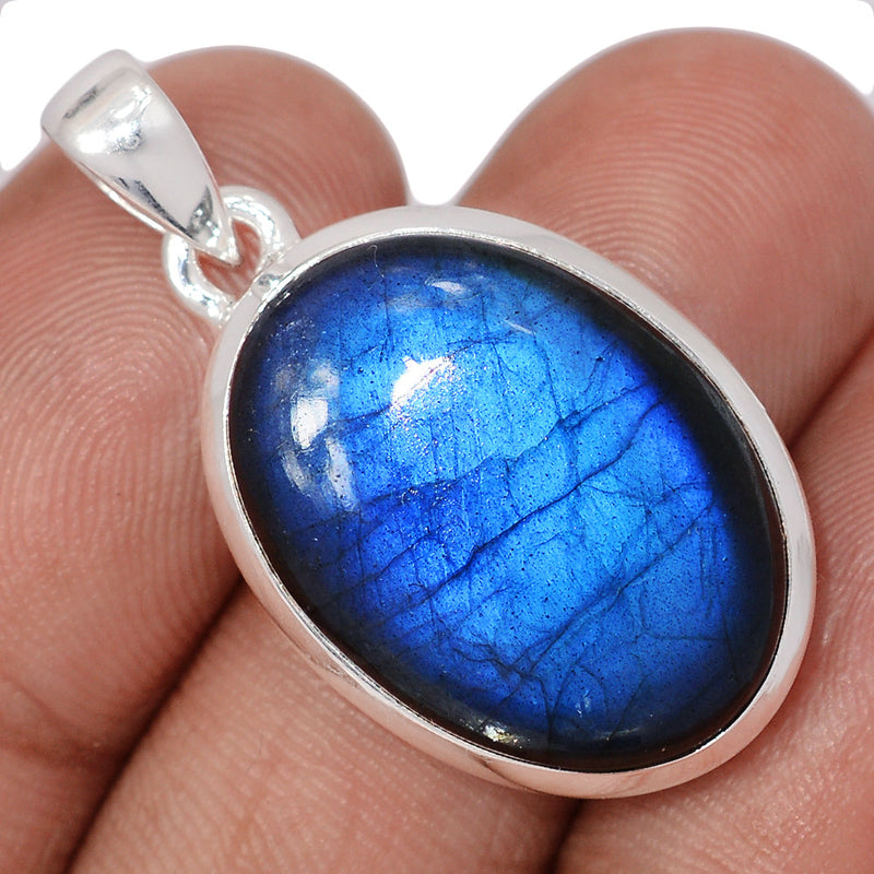 1.3" Blue Fire Labradorite Pendants - BFLP2252