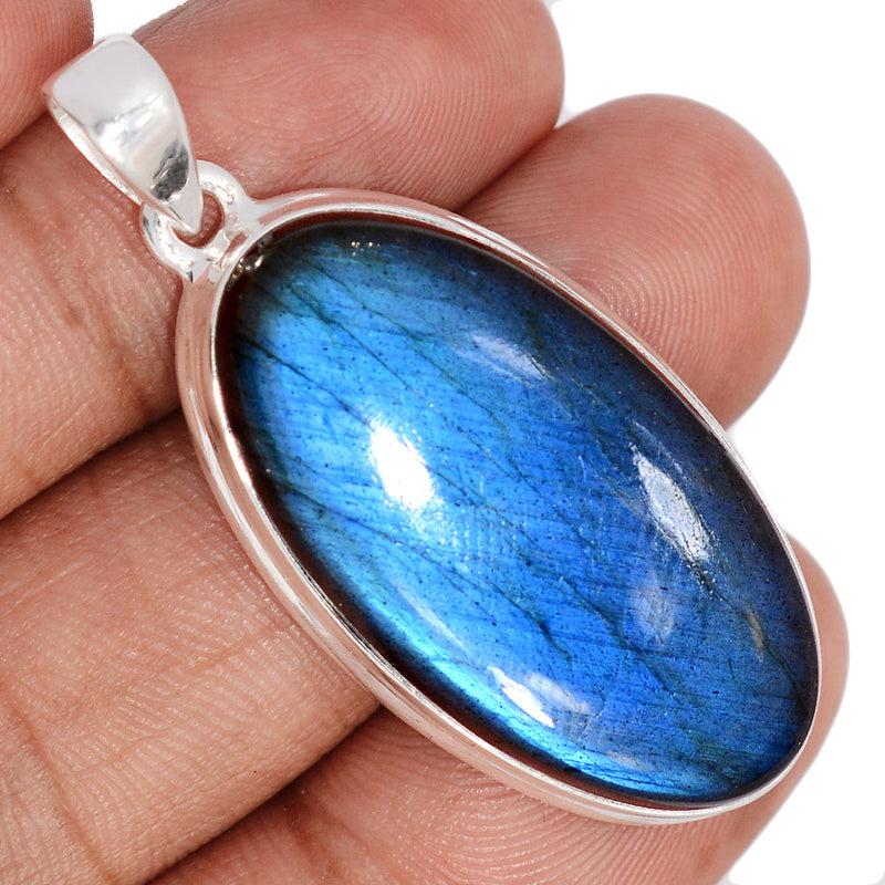 1.8" Heavy Piece - Blue Fire Labradorite Pendants - BFLP2253