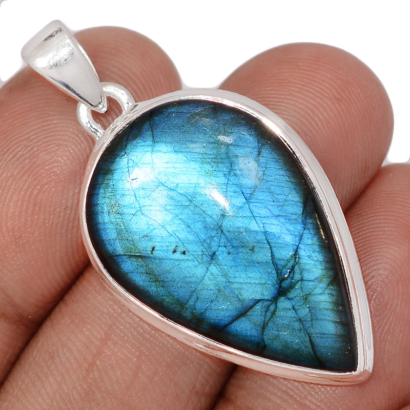 1.6" Blue Fire Labradorite Pendants - BFLP2261