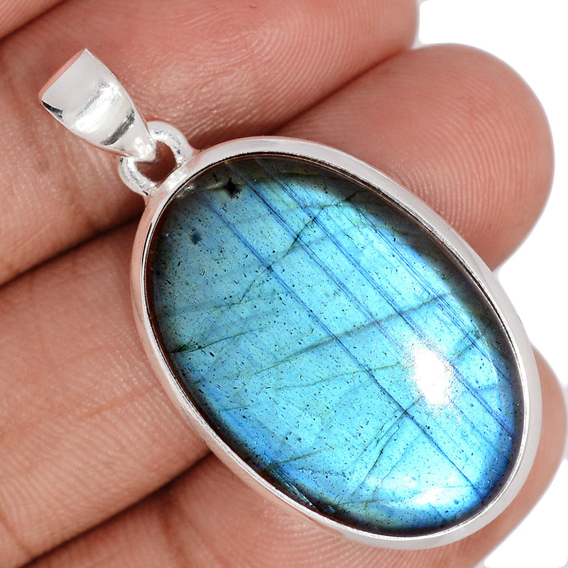 1.6" Blue Fire Labradorite Pendants - BFLP2262