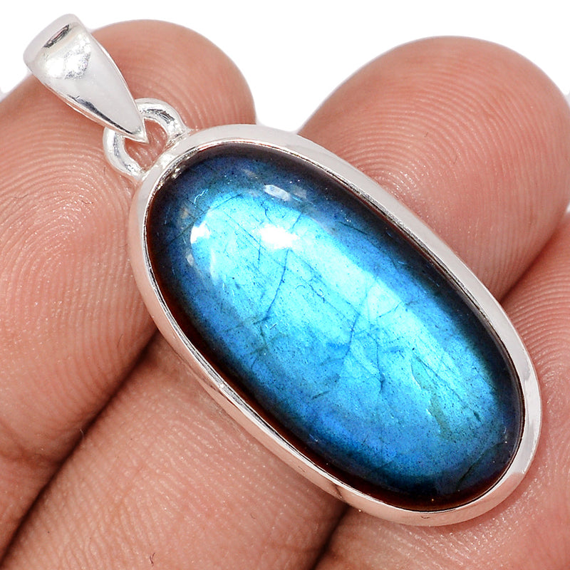 1.5" Blue Fire Labradorite Pendants - BFLP2274