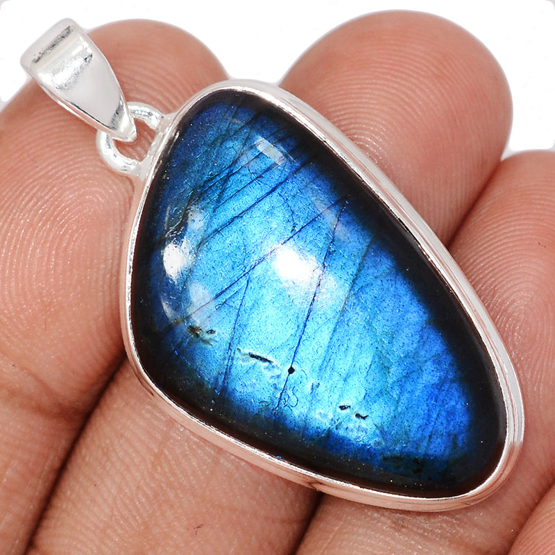 1.7" Blue Fire Labradorite Pendants - BFLP2278