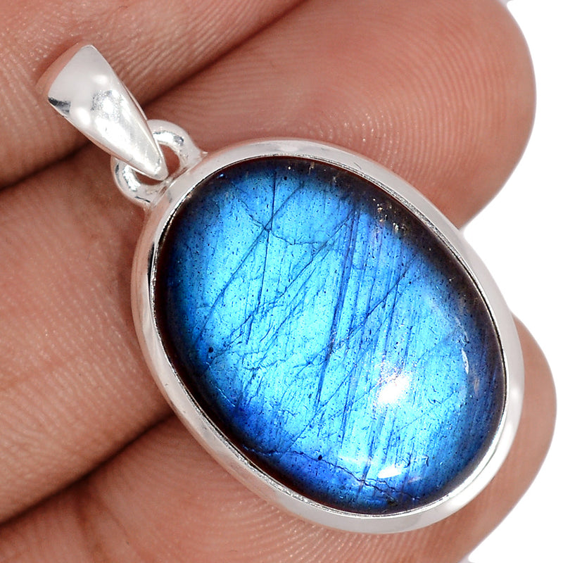 1.3" Blue Fire Labradorite Pendants - BFLP2279