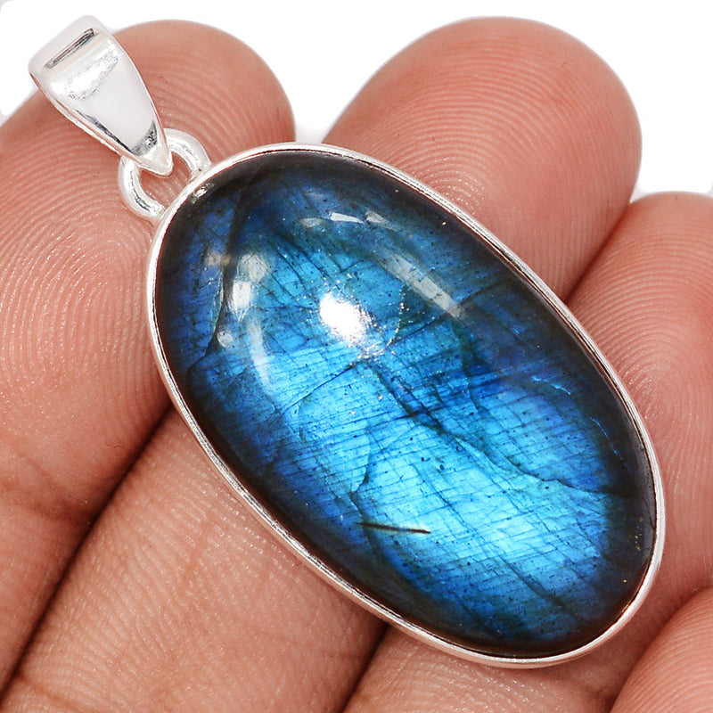 1.7" Blue Fire Labradorite Pendants - BFLP2283