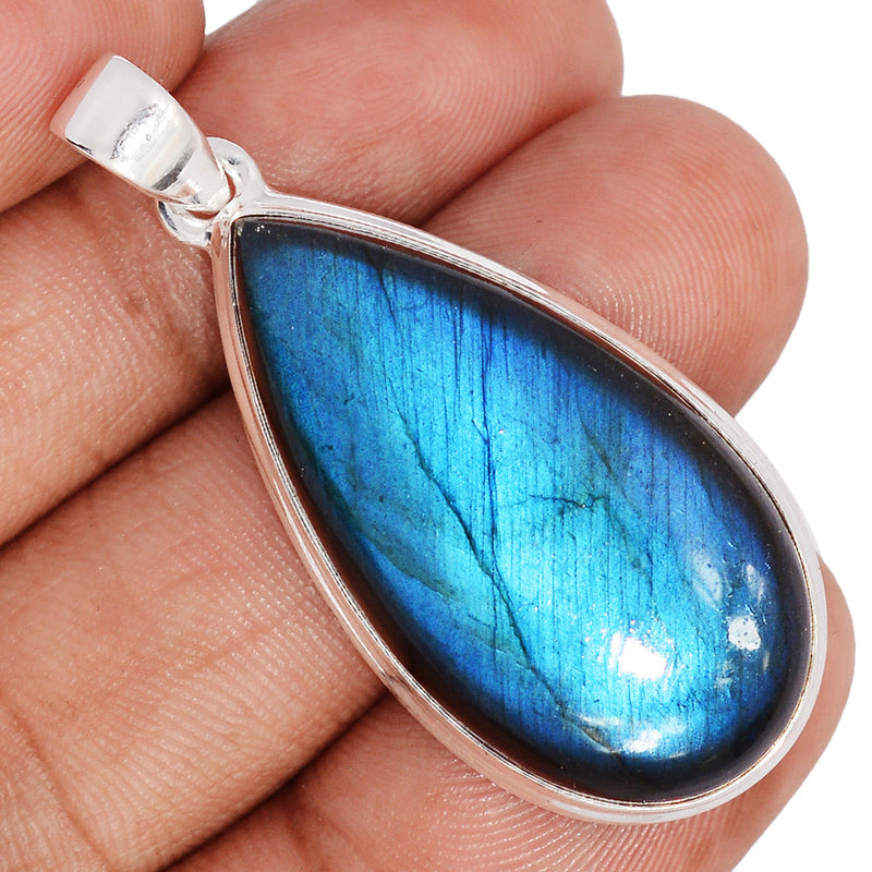 1.8" Blue Fire Labradorite Pendants - BFLP2295