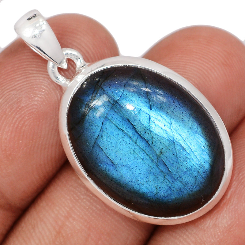 1.3" Blue Fire Labradorite Pendants - BFLP2296