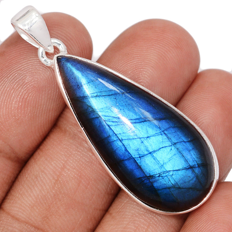 1.8" Blue Fire Labradorite Pendants - BFLP2297