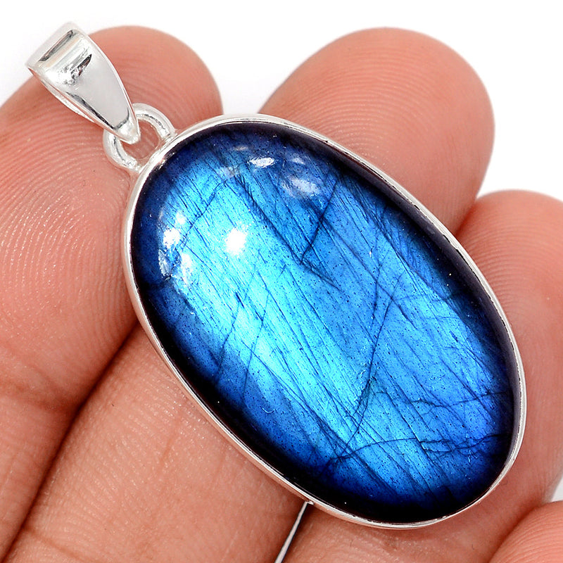 1.7" Heavy Piece - Blue Fire Labradorite Pendants - BFLP2307