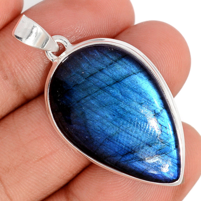 1.7" Blue Fire Labradorite Pendants - BFLP2314