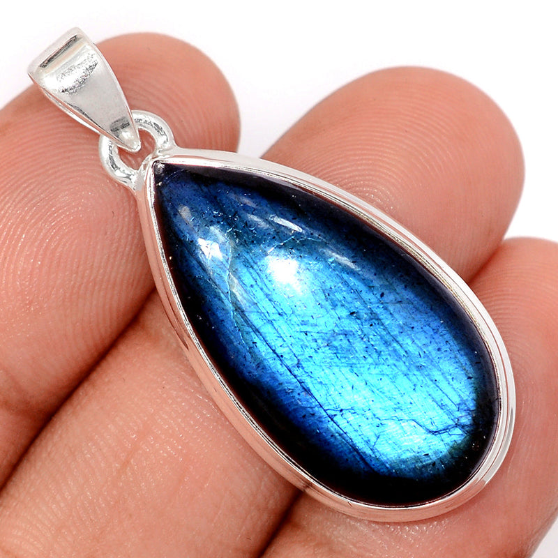 1.6" Blue Fire Labradorite Pendants - BFLP2318